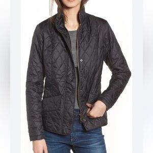 Barbour Quilted Jacket in Black